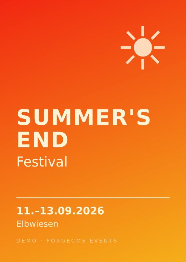 Summer's End Festival